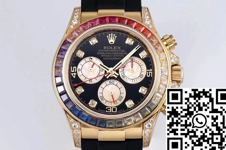 BL Factory Gold Rolex 116598RBOW Daytona Yellow 0228